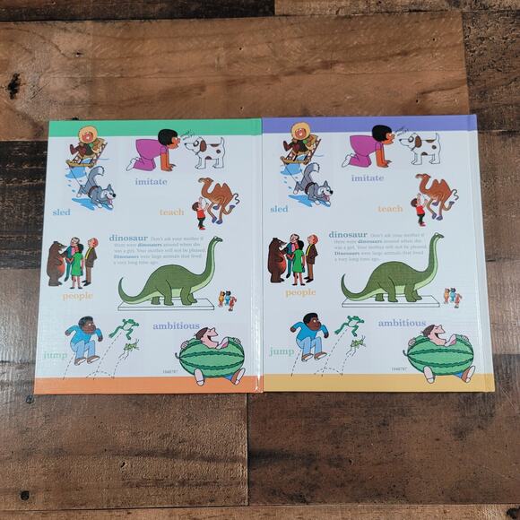 My Fun With Words Dictionary Complete 2 Lot Hardcover 2012 Set Southwestern - Picture 3 of 3